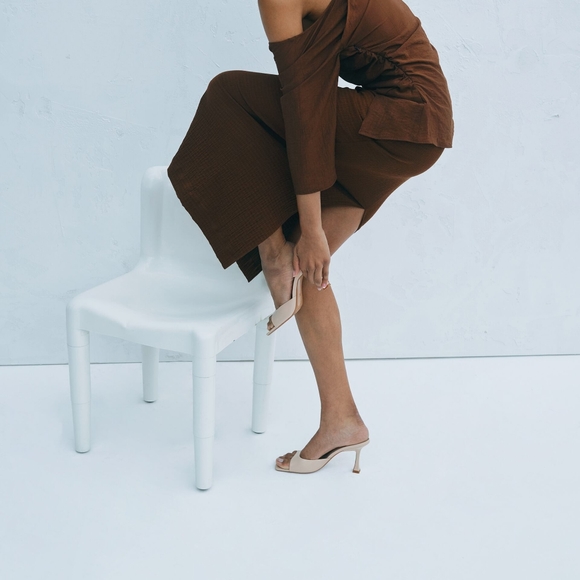 NWTs zara draped front midi skirt - Picture 8 of 16